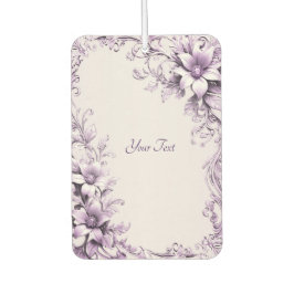 Ambientador Stylish Purple Flowers Air Freshener