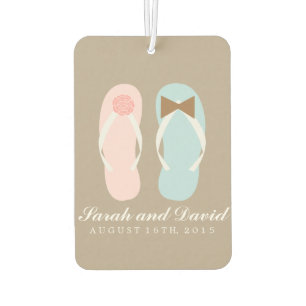 Ambientador Su y su Boda Flip Flops