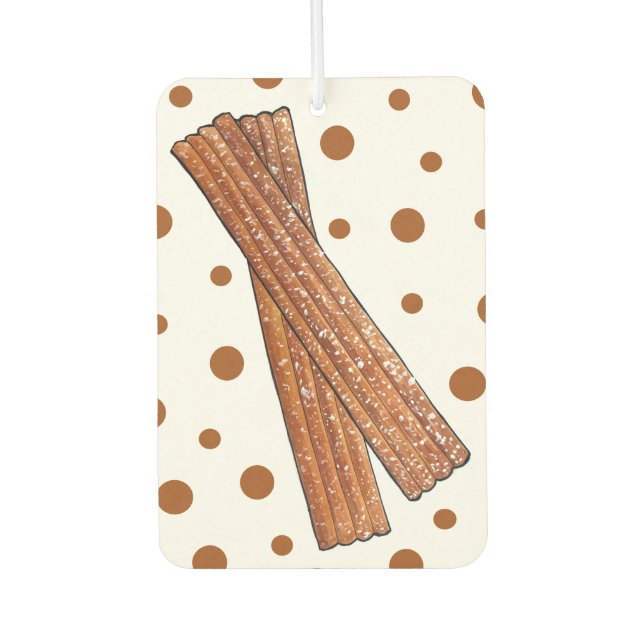 Ambientador Sugary Churro Fried Dough Pastry Comida española (Anverso)