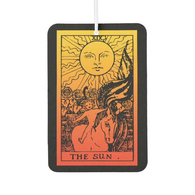 Ambientador Sun Tarot Gradient Air Freshener (Anverso)