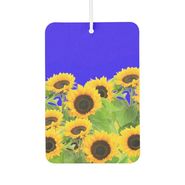 Ambientador Sunflowers Car Air Freshener (Anverso)
