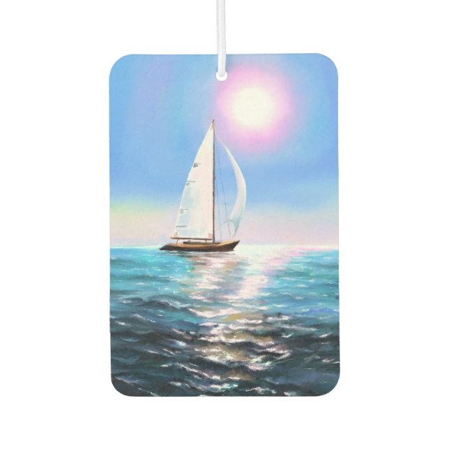 Ambientador Sunrise Sailboat Air Freshener (Anverso)