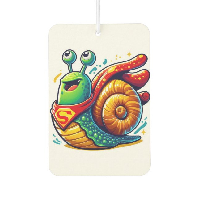 Ambientador Super héroe Snail Air Freshener (Anverso)