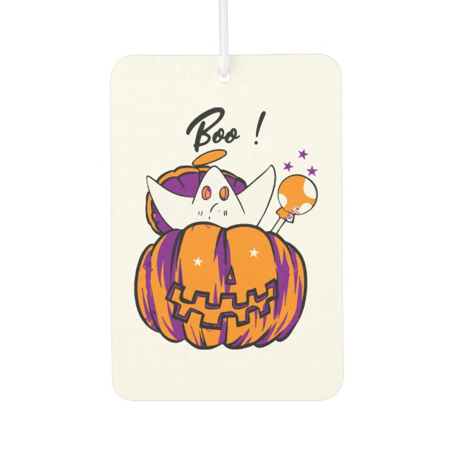 Ambientador Susto de Halloween                         (Anverso)