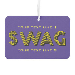 Ambientador SWAG personalizado air Fresner