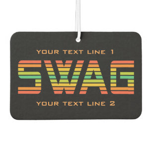 Ambientador SWAG personalizado air Fresner