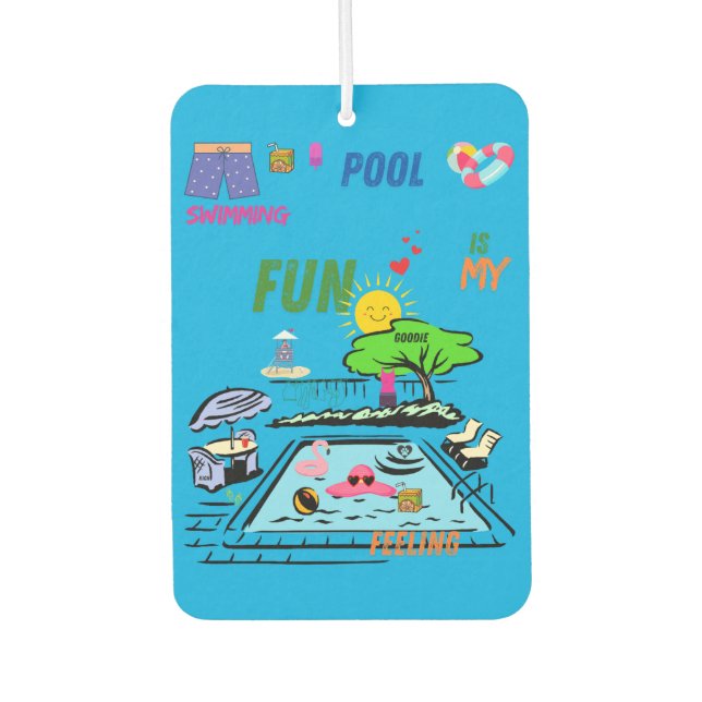 Ambientador Swimming Pool Fun (Anverso)