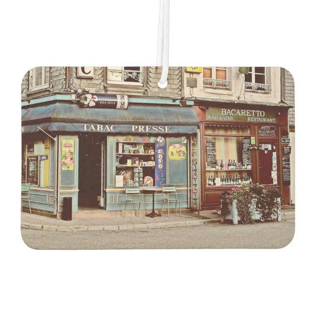 Ambientador Tabaquería de época, vinoteca en Francia Normandía (Reverso)