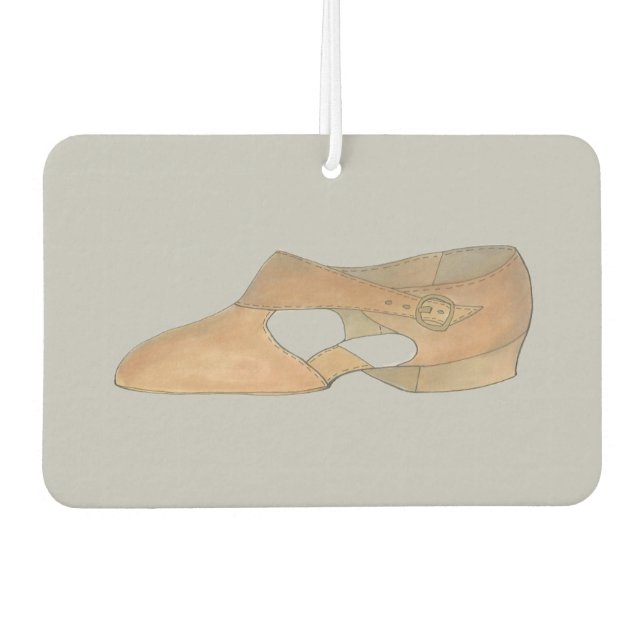 Ambientador Tan Lyrical Shoe Dance Teacher regalo personalizad (Anverso)