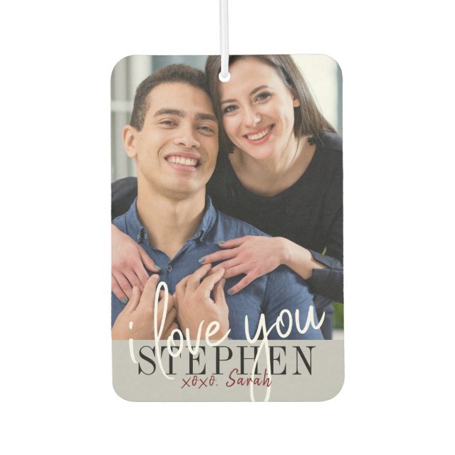 Ambientador Te quiero El día de San Valentín. (Anverso)