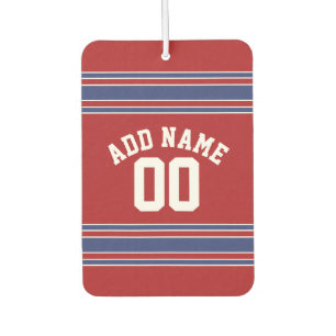 Ambientador Team Jersey con nombre y número personalizados