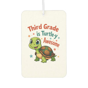 Ambientador Tercer grado Tortuga-increíble Camiseta de vuelta 