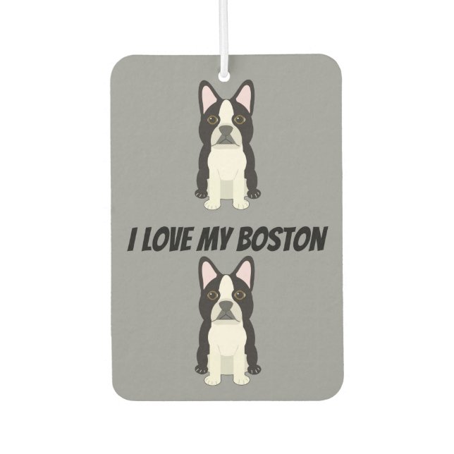 Ambientador Terrier de Boston (Anverso)