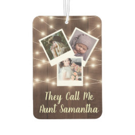 Ambientador Tía Automobile Baby Diseña tus propias fotos famil