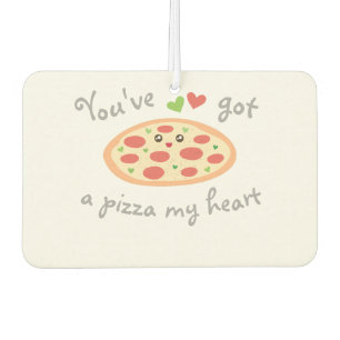 Ambientador Tienes una pizza, mi corazón, una divertida píldor