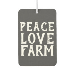 Ambientador Tipografía de FARM PEACE LOVE | Pilar exterior