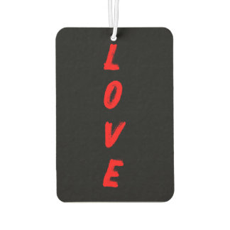Ambientador Tipografía vertical de AMOR