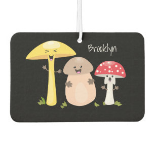 Ambientador Toadstool de hongos de hongo de kawaii