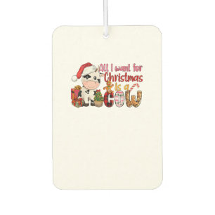 Ambientador Todo Lo Que Quiero De Los Navidades Es Vacas Xmas