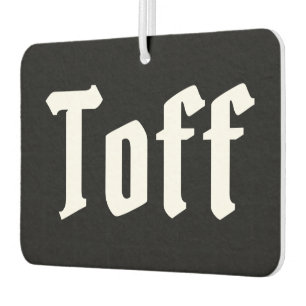 Ambientador Toff Air Freshener