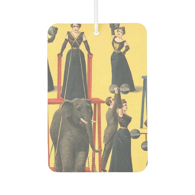 Ambientador TOP Bodybuilding Girl Air Freshener (Anverso)