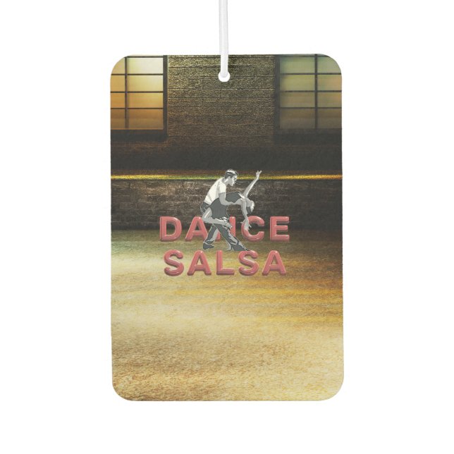 Ambientador TOP Dance Salsa Air Freshener (Anverso)