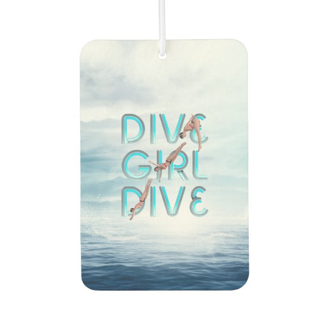Ambientador TOP Dive Girl Dive Air Freshener (Anverso)