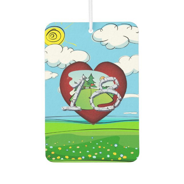 Ambientador TOP Golf 18 Air Freshener (Anverso)