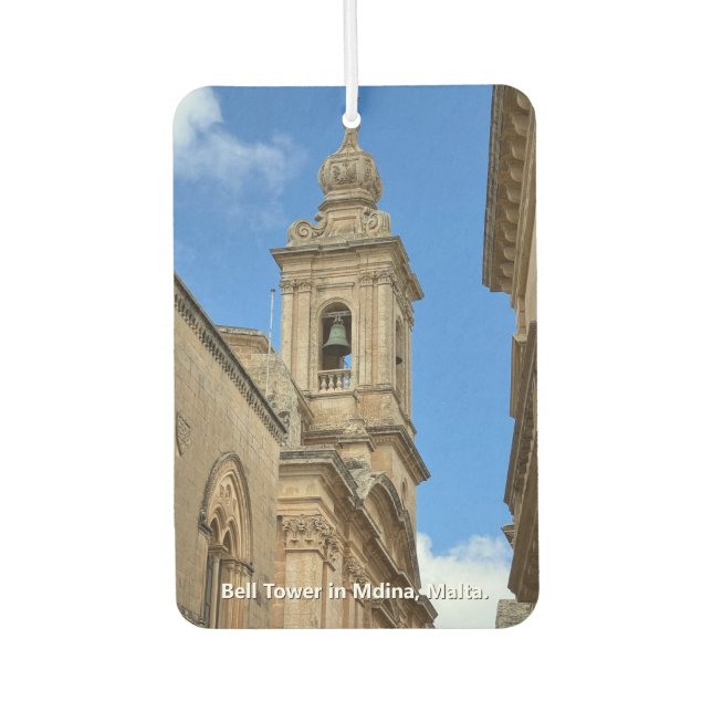 Ambientador Torre Bell en Mdina, Malta. (Anverso)