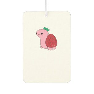 Ambientador Tortuga de fresa de rubefacción rosa suave T-Shi c