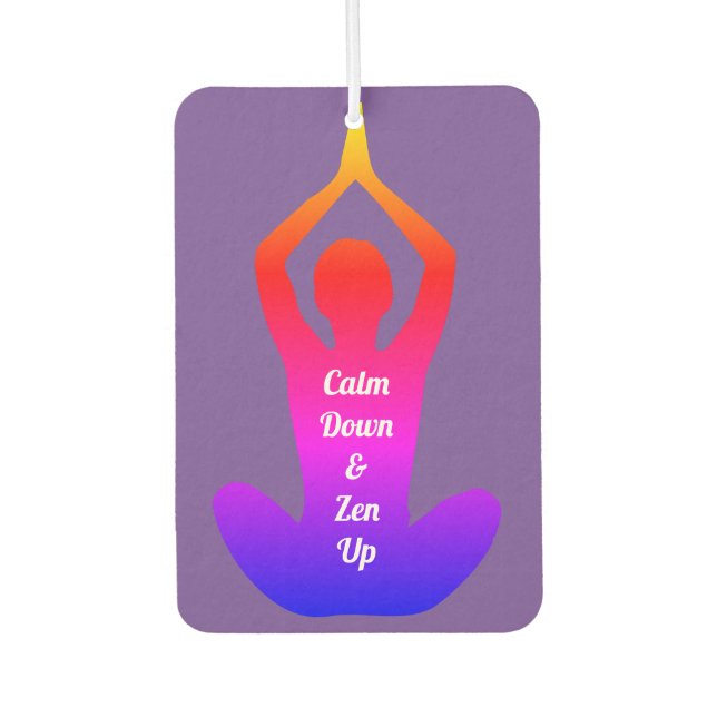 Ambientador Tranquilizar y relajar los chakras púrpuras (Anverso)