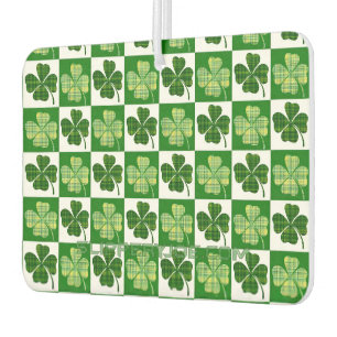 Ambientador Trebol de cuatro hojas del día de San Patricio de 