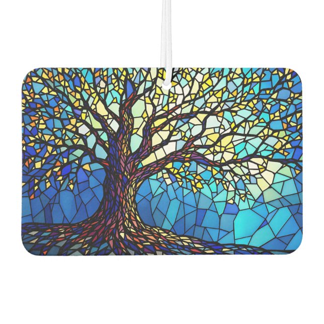 Ambientador Tree of Life Shattered Glass Mosaic (Anverso)