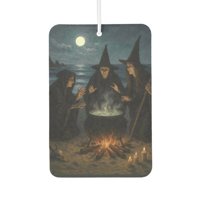 Ambientador Tres brujas producen Cauldron Full Moon Beach (Anverso)