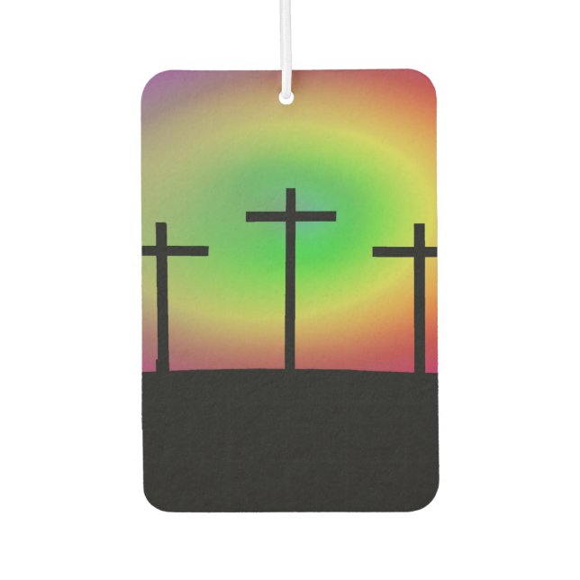 Ambientador Tres cruces brillan (Anverso)