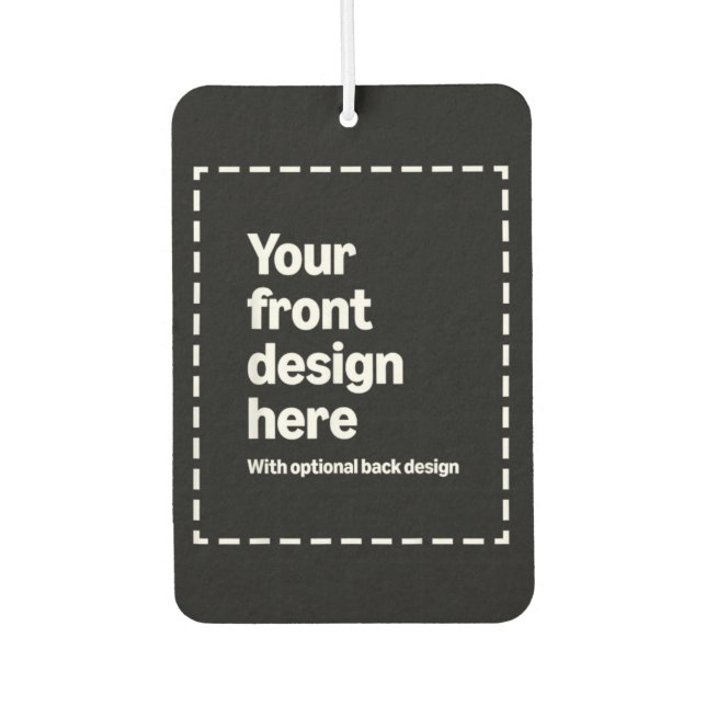 Ambientador Tu Diseño Aquí (Anverso)