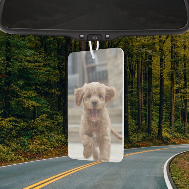 Ambientador Tu perro | 2 Foto subida Mascota Cute (Your dog photo air freshener by Guava, a fun custom gift for pet lovers and proud dog parents)