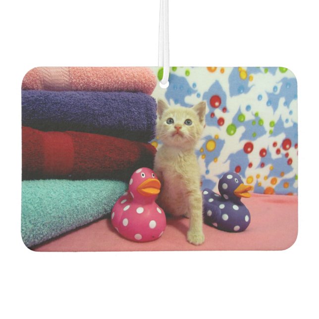 Ambientador Tuffy McStuff's Bathtime (Gatito / Gato) (Anverso)