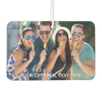 TUS FOTOS Y TEXTO personalizado de aire fresco del