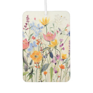 Ambientador Un diseño floral caprichoso, flores silvestres 