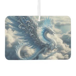 Ambientador Un dragón asombroso rodeado de nubes