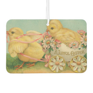 Ambientador "Una Pascua Alegre" Tarjeta Postal VIntage, ca. 19
