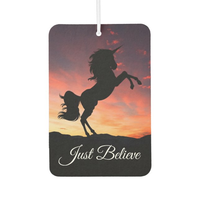 Ambientador Unicorn Prancing Car Air Freshener (Anverso)