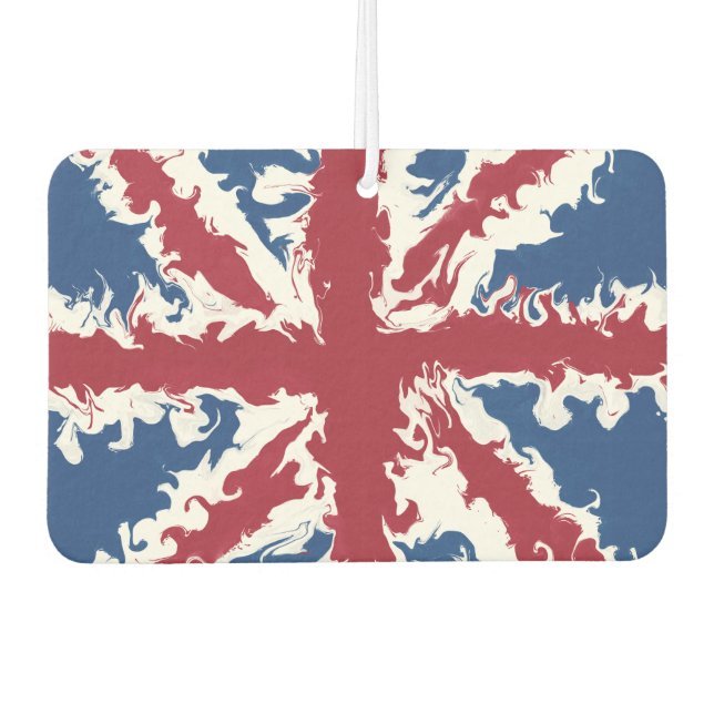 Ambientador Union Jack Liquid Art (Anverso)
