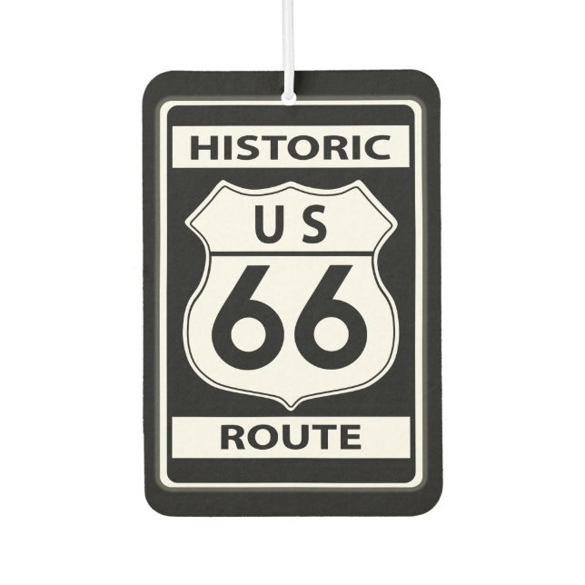 Ambientador US Route 66 Historic Air Freshener (Anverso)