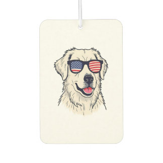Ambientador USA Dog Lover - Cool Pup with American Flag Shades