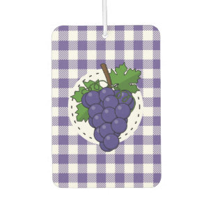 Ambientador Uvas sobre la pasta de violeta blanca