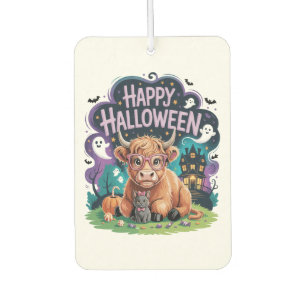 Ambientador Vaca Highland Linda de Halloween (2)