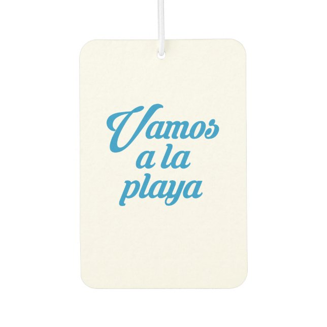 AMBIENTADOR VAMOS A LA PLAYA (Anverso)
