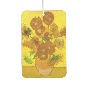 Ambientador Van Gogh Quince Girasoles En Un Bella Artes De Vas
